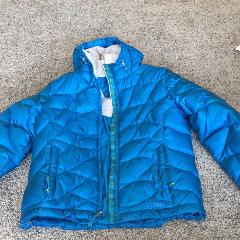 Down LL bean jacket